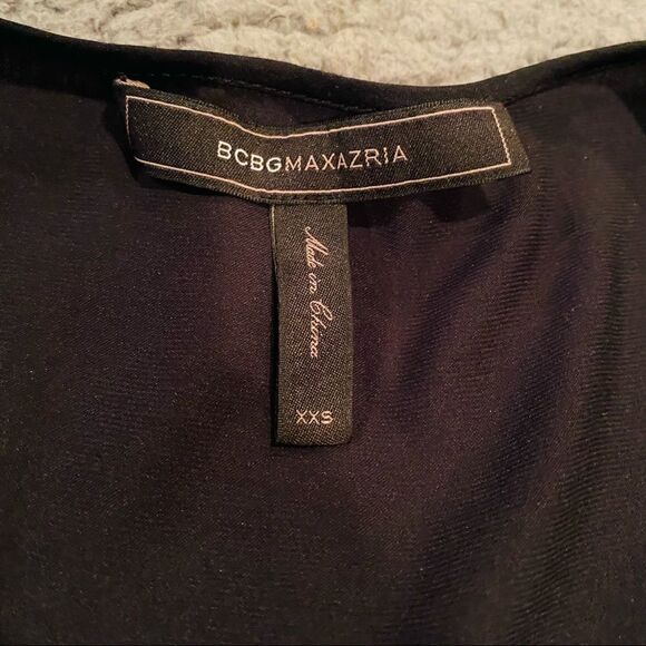 BCBGMAXAZRIA Black Cyprien SHIRT - Picture 12 of 12